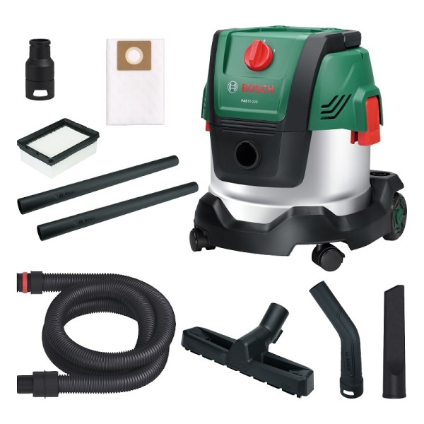 Прахосмукачка Bosch PAS 15-220 за сухо и мокро 1200W